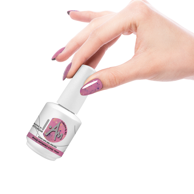 I.Am by BO. Soak Off Gel Polish #058 Inferno Chic (15ml)