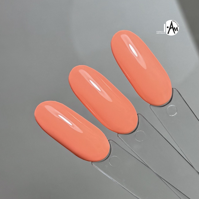 I.Am by BO. Soak Off Gel Polish #060 Peach Fizz (15ml)