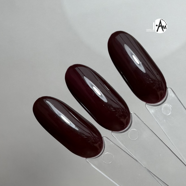 I.Am by BO. Soak Off Gel Polish #076 Malbec (15ml)