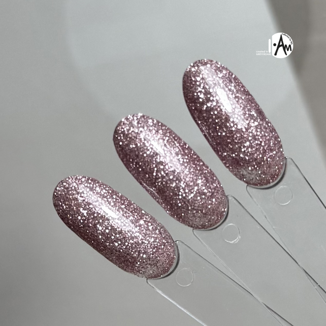 I.Am by BO. Soak Off Gel Polish #096 Glitter Bomb (15ml)