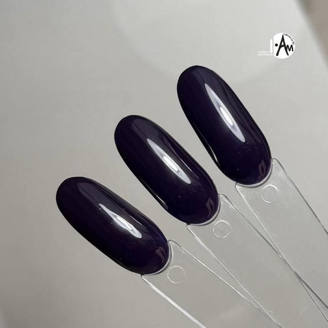 I.Am by BO. Soak Off Gel Polish #122 Shiny Plum (15ml)