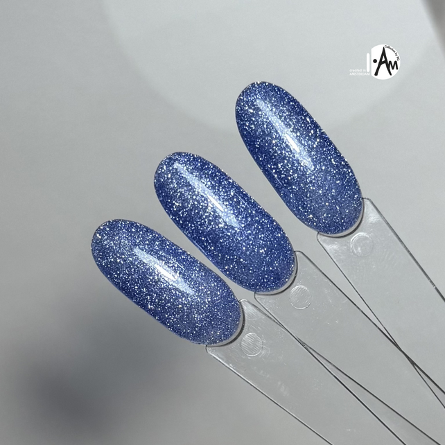 I.Am by BO. Soak Off Gel Polish #180 Reflecting Baby Blue (15ml)