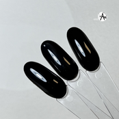 I.Am by BO. Soak Off Gel Polish #200 Pitch Black (15ml)