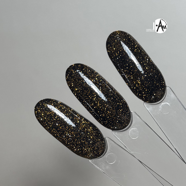 I.Am by BO. Golden Shimmer Top gel HEMA & TPO FREE (15ml)