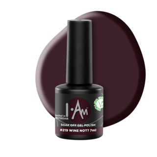 I.Am Soak Off Gel Polish #219 Wine Not? (7ml)