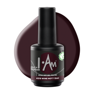 I.Am Soak Off Gel Polish #219 Wine Not? (15ml)