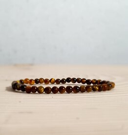 Terra Vita Bracelet  en Œil de Tigre (4 mm)
