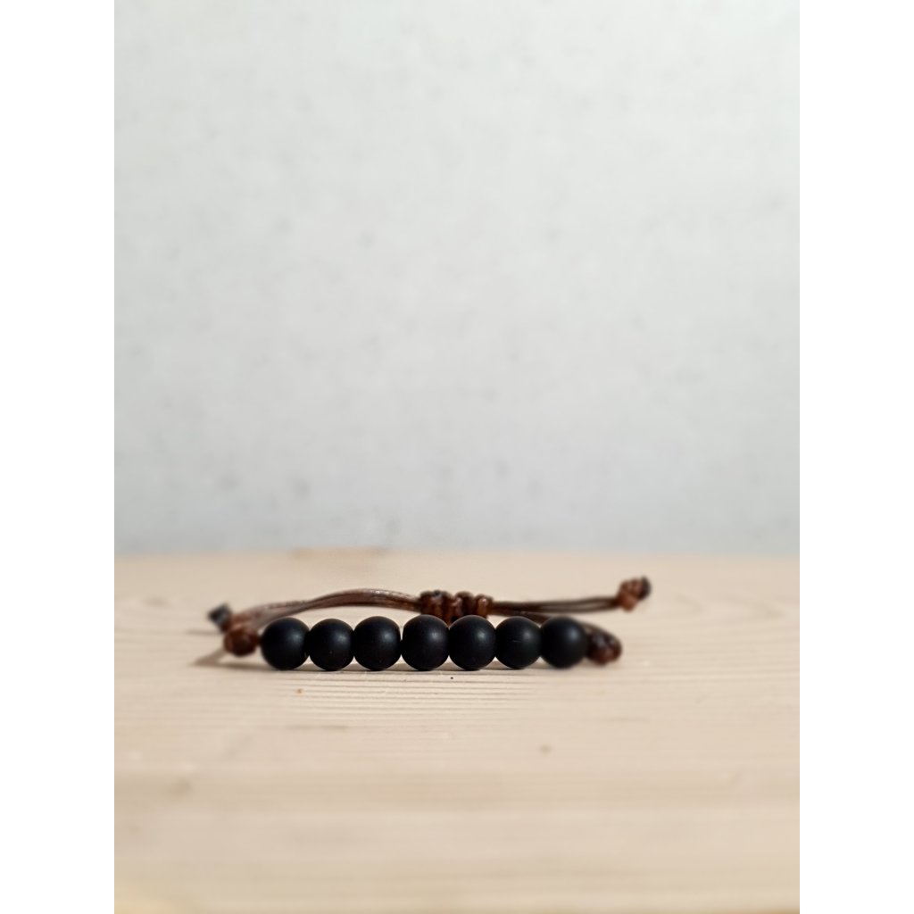 Terra Vita Obsidian Bracelet (5 mm)