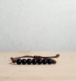 Terra Vita Obsidian Bracelet (5 mm)