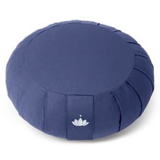 LOTUSCRAFTS Zafu Meditation Cushion Zen | Royal Blue
