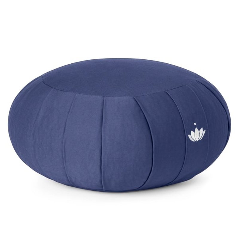 LOTUSCRAFTS Zafu Meditation Cushion Zen | Royal Blue