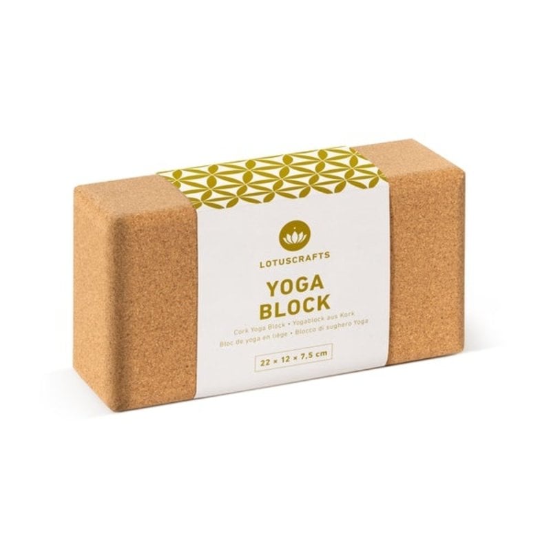LOTUSCRAFTS Yoga Block Cork | Small