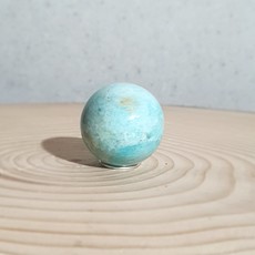 Terra Vita Amazonite Sphere from Madagascar (4 cm)