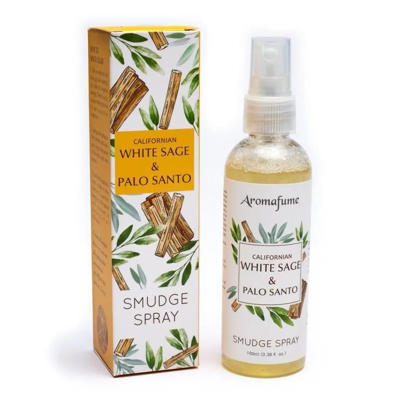 Aromafume Huis Spray | Witte Salie & Palo Santo (100 ml)
