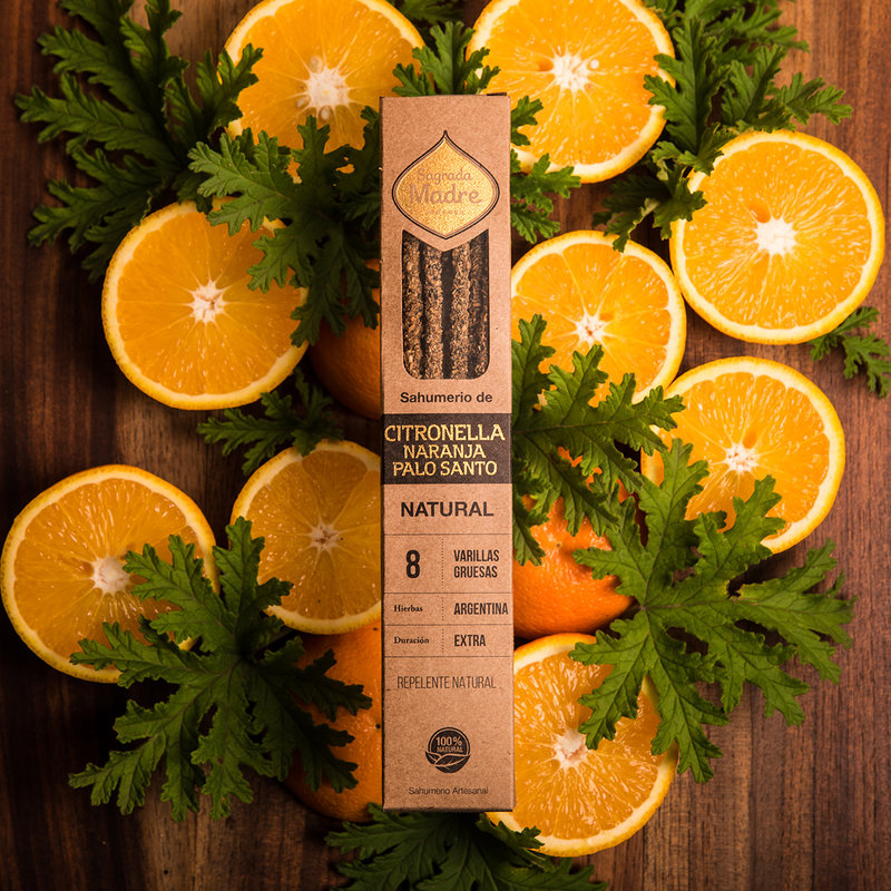 Sagrada Madre Incense Incense Stick | Citronella Orange Palo Santo