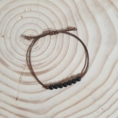 Terra Vita Black Tourmaline Bracelet (6 mm)