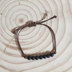 Terra Vita Obsidian Bracelet (5 mm)