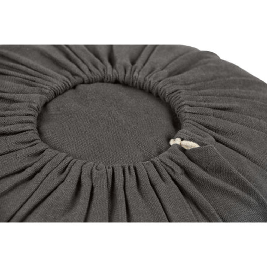 LOTUSCRAFTS Coussin de Méditation Lotus (H: 10cm)(Anthracite)