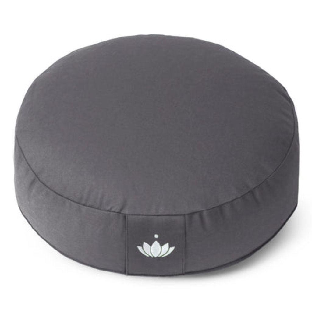 LOTUSCRAFTS Coussin de Méditation Lotus (H: 10cm)(Anthracite)
