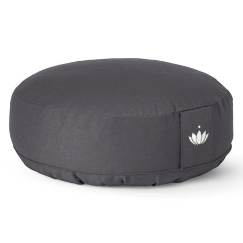 LOTUSCRAFTS Meditation Cushion Lotus (H: 10cm)(Anthracite)