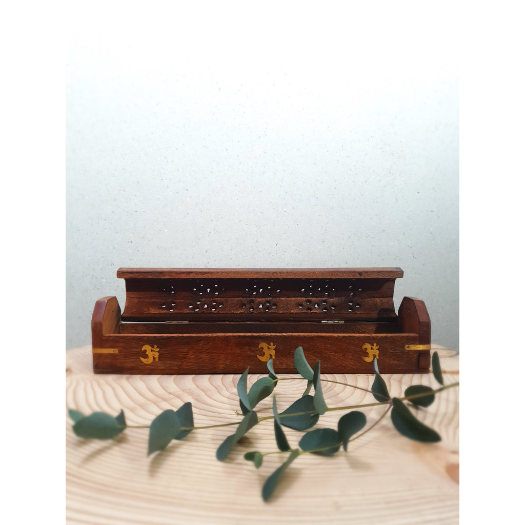 Terra Vita Incense Burner & Storage Box | Wood