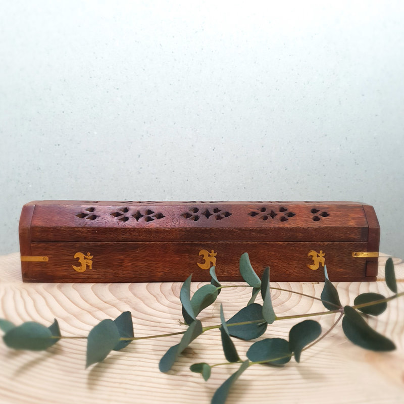 Terra Vita Incense Burner & Storage Box | Wood