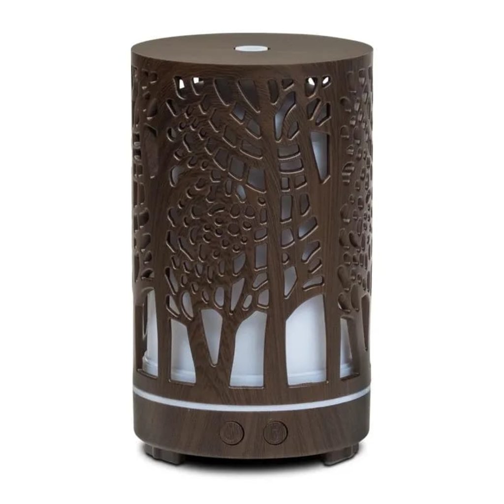 Ultrasonic Aroma Diffuser Zen Forest Aroma Diffuser | Brown