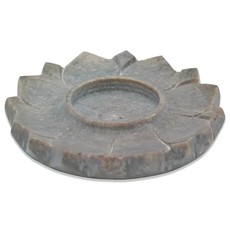Terra Vita Incense and Candle Burner Lotus | Soapstone