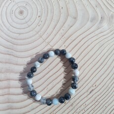 Terra Vita Aquamarine/ Labradorite/ Tourmaline Quartz Bracelet (8 mm)