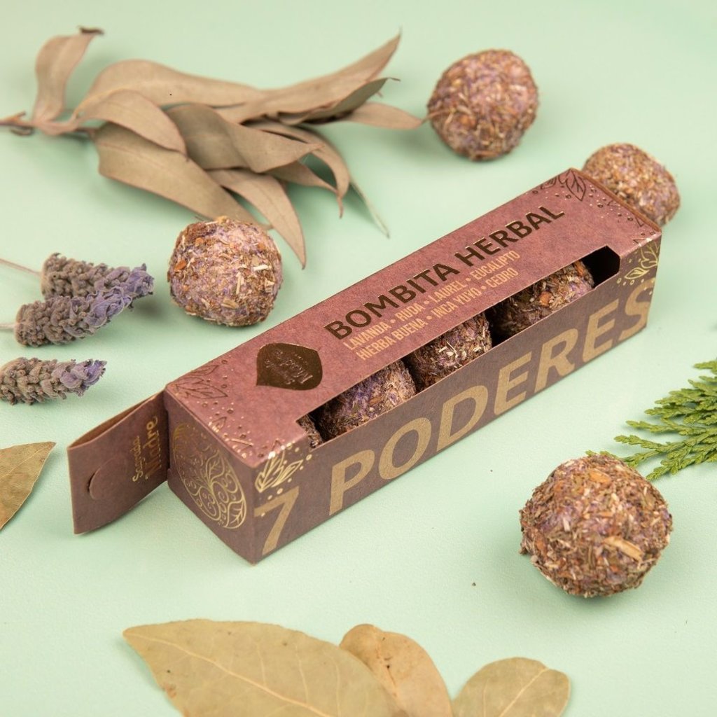 Sagrada Madre Incense Smudge Bomb | 7 Powers (4 pcs)