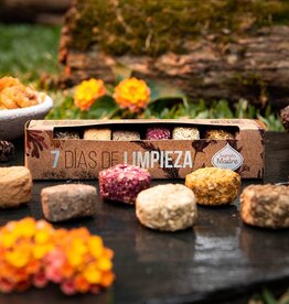 Sagrada Madre Incense Charcoal Disk | 7 Days Cleansing Mix (7 pcs)