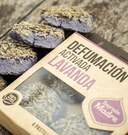 Sagrada Madre Incense Carbon Disk | Lavender (4 pcs)