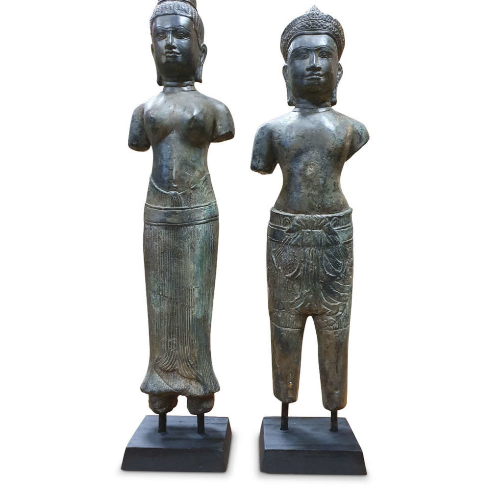 Terra Vita Bronzen Beelden Khmer (Set)