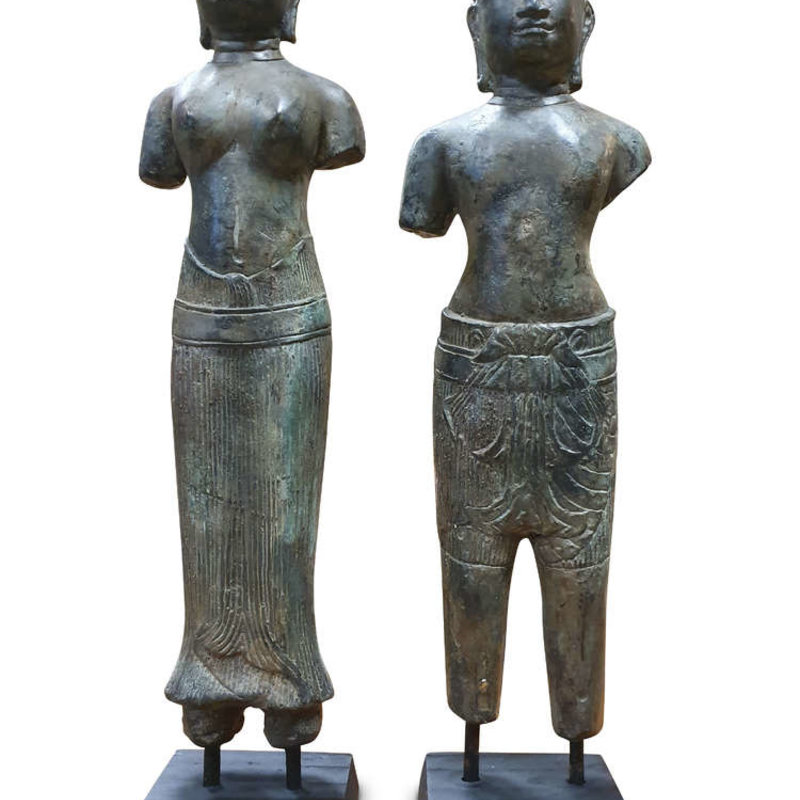 Terra Vita Bronzen Beelden Khmer (Set)