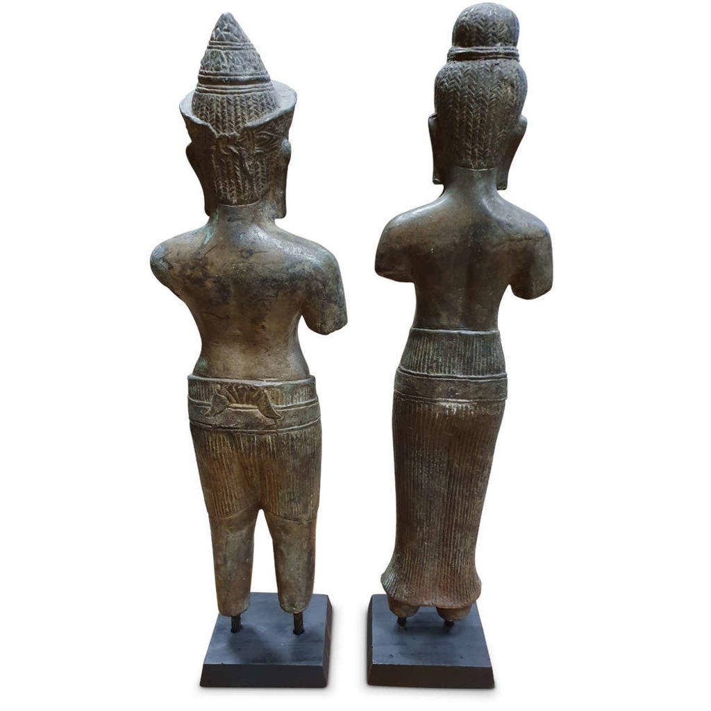 Terra Vita Bronze Statues Khmer (Set)