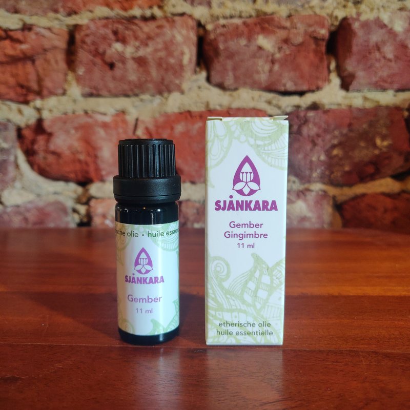 Sjankara Huile Essentiele | Gingembre Bio (11 ml)