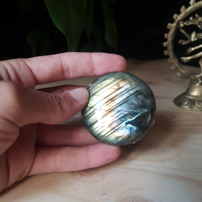 Terra Vita Labradorite Pierre de Palmier (5,5 cm)