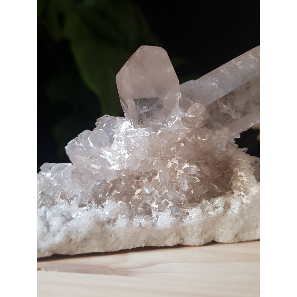 Terra Vita Amas Quartz Fumé de l'Brasil