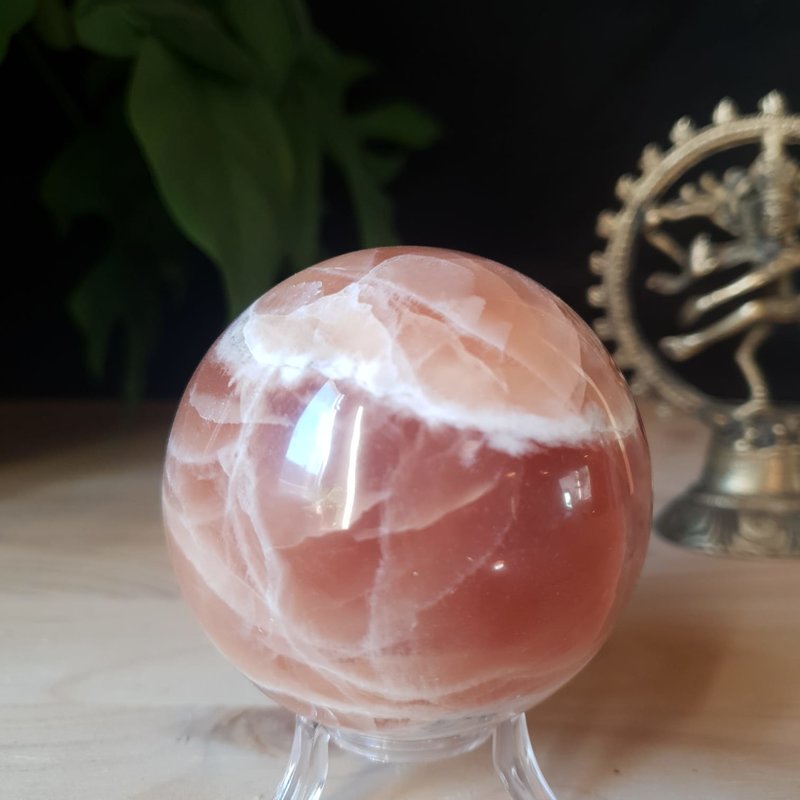 Terra Vita Honey Calcite Sphere (6cm)