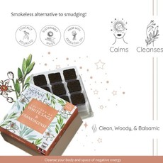 Aromafume Icense Bricks  | White Sage & Frankincense