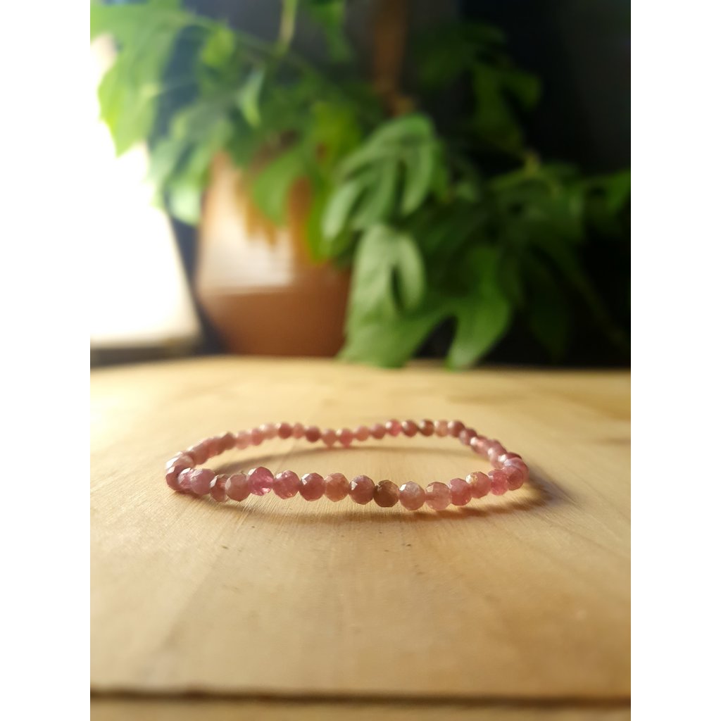 Terra Vita Tourmaline Rose Bracelet (4mm)