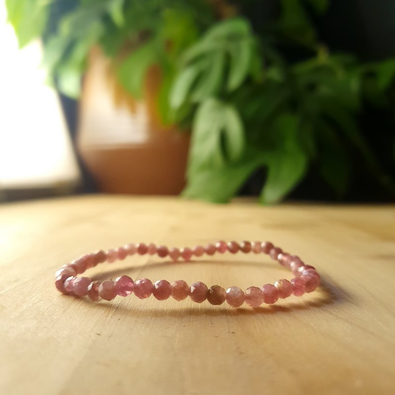 Terra Vita Pink Tourmaline Bracelet (4mm)
