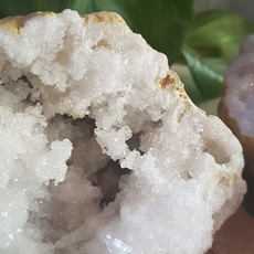 Terra Vita Bergkristal Geode Paar (9-12 cm)
