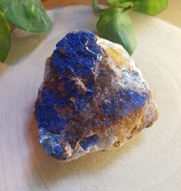 Terra Vita Raw Azurite with Molybdenite (13 cm)