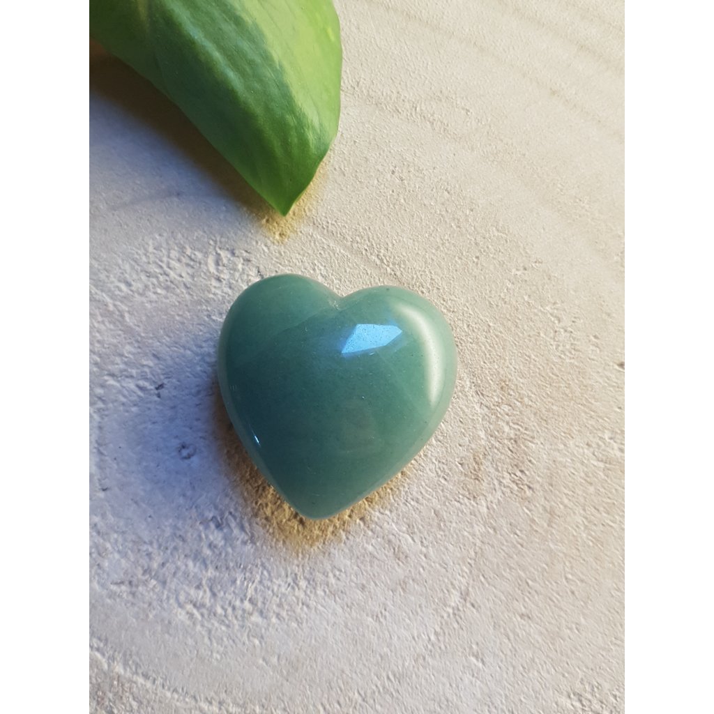 Terra Vita Green Aventurine Heart (4cm)
