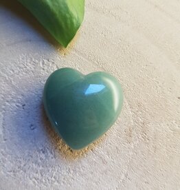 Terra Vita Groene Aventurijn Hart (3cm)