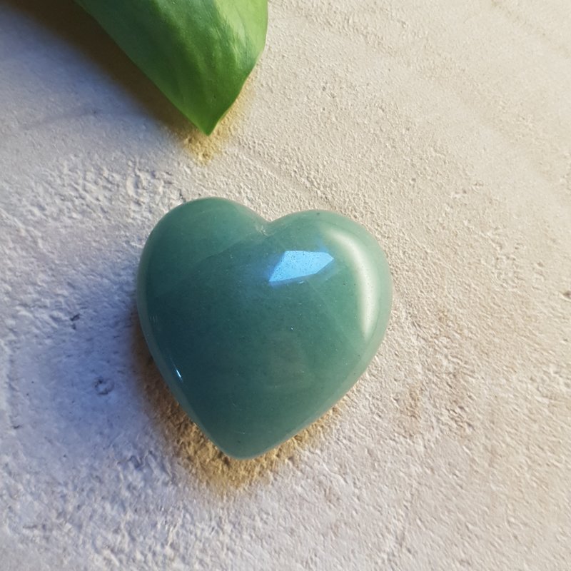 Terra Vita Green Aventurine Heart (4cm)