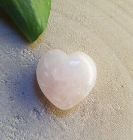 Terra Vita Rose Quartz Heart (4cm)