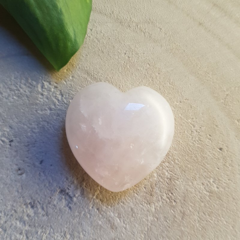 Terra Vita Rose Quartz Heart (4cm)