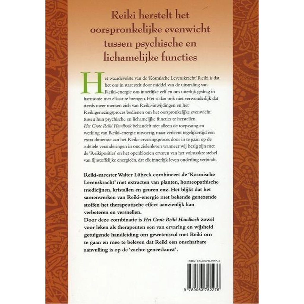 W. Lubeck Het Grote Reiki Handboek | NL